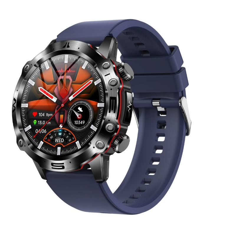 ActiveVision – Smartwatch with Round AMOLED Display and Fitness Tracking