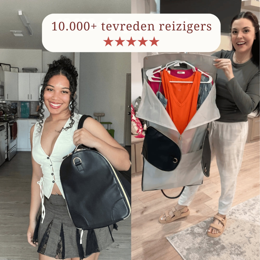 TravelMate – Stylish travel bag with adjustable straps and expandable storage compartment