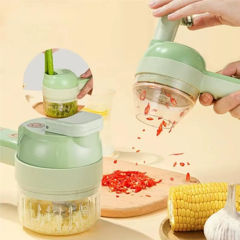 ChopMaster - Tăietor electric de legume cu încărcare USB și design wireless