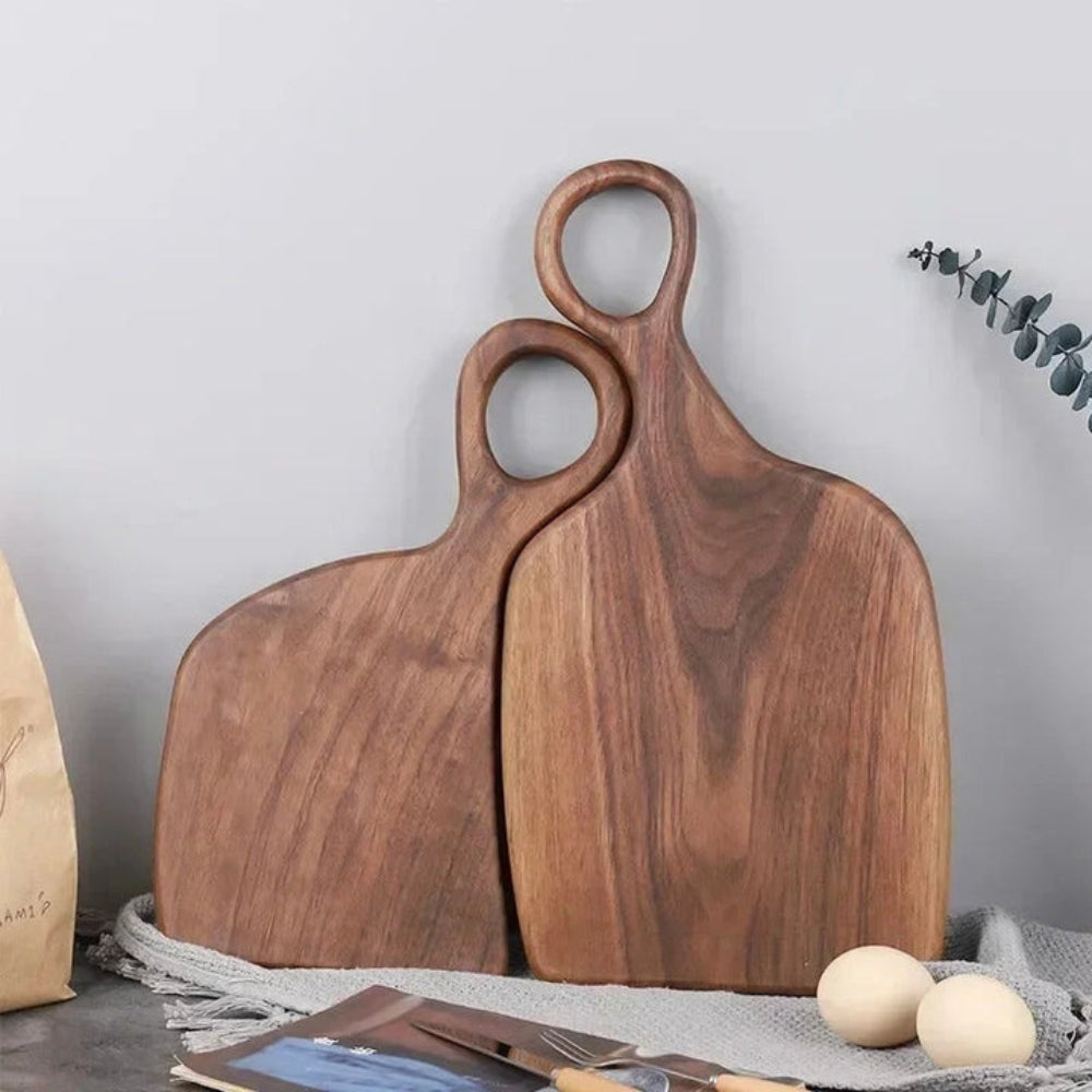 NordWyld - Zestaw dwóch desek do krojenia z prostokątnymi deskami do przygotowywania posiłków