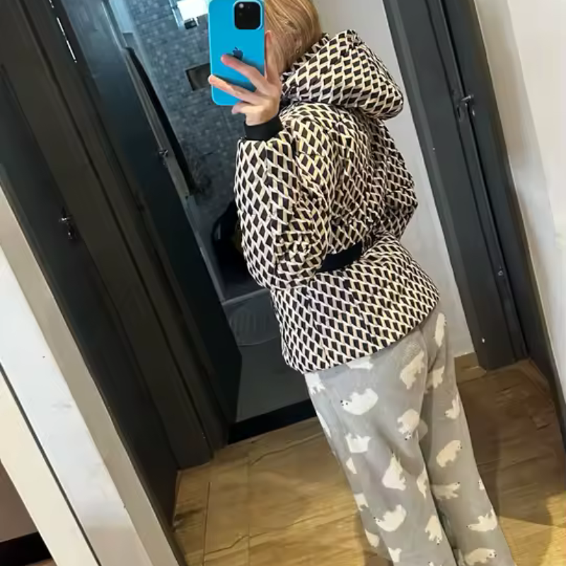 Savannah – Bunda s dlouhým rukávem, kapucí a páskem v pase