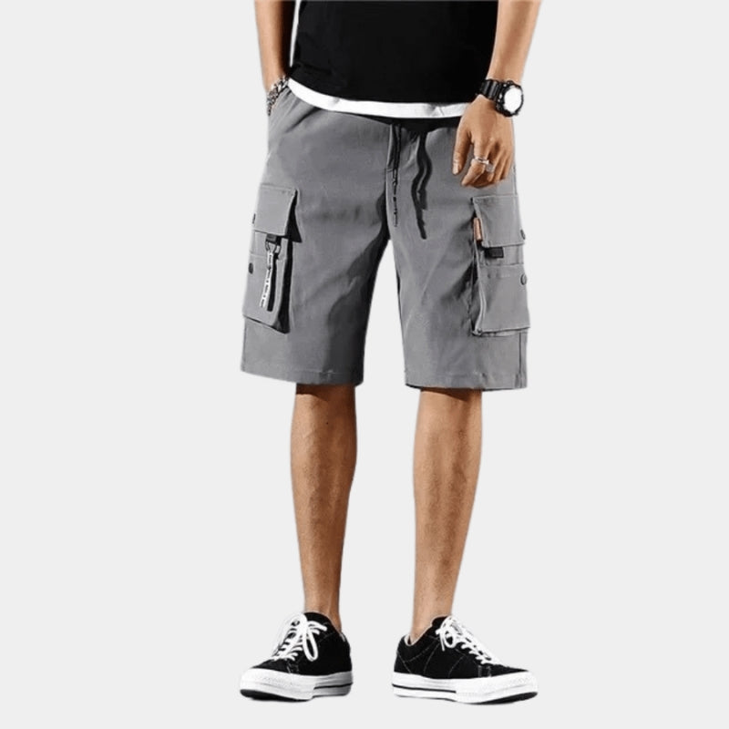 Lucas – Short cargo moderne avec multiples poches et coupe ajustable
