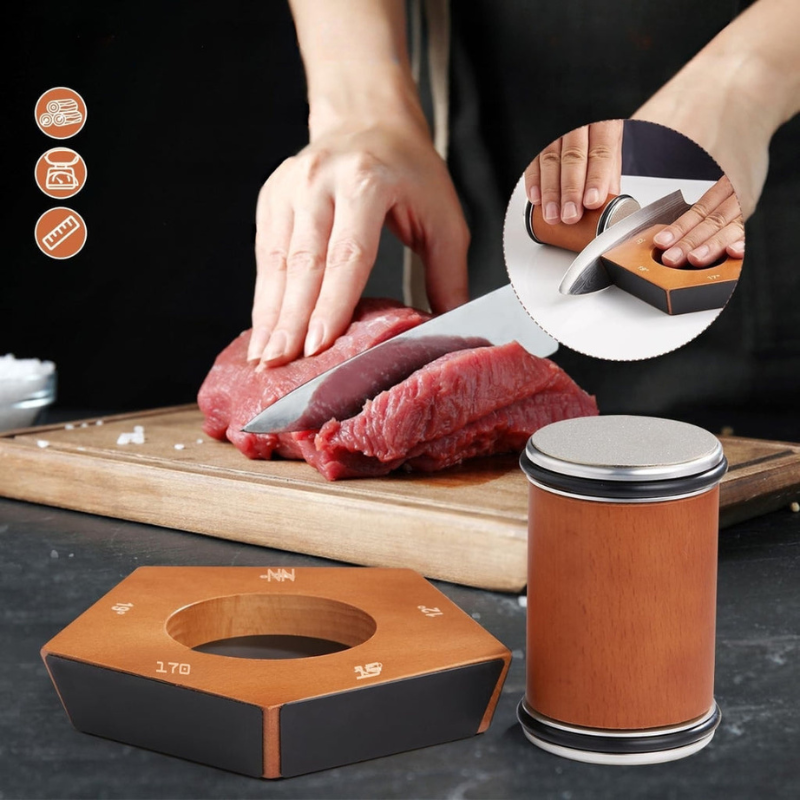 BladePro – Roterend Messenslijpset met Verstelbare Hoek