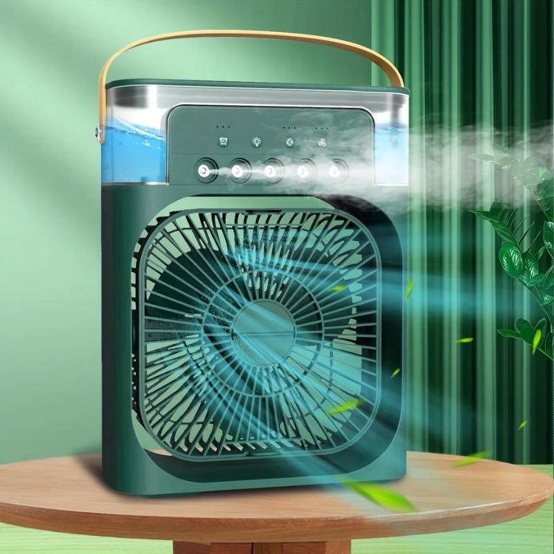 ChillBreeze – Ventilateur Portable avec Compartiment à Glace et Design Compact