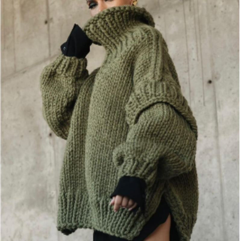 Maria – Oversized svetr s dlouhými rukávy