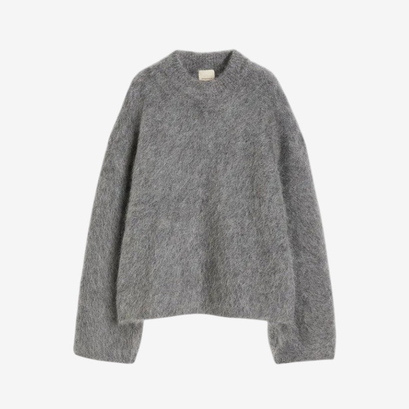 Sydney – Oversized Sweater with Round Neck and Long Sleeves