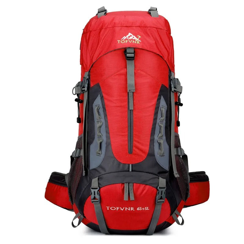 AquaTrek - Elegancki plecak outdoorowy z bezpiecznym zamkiem i pojemnymi kieszeniami