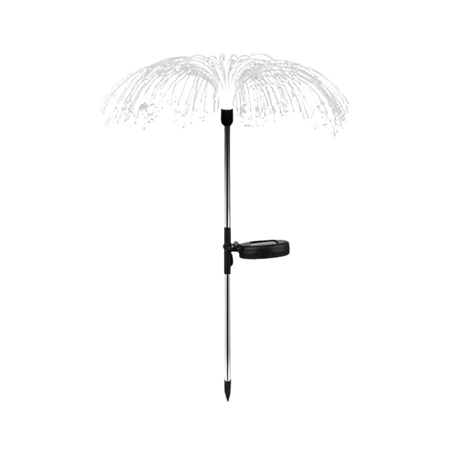 AuroraGlow - Enchanting solar jellyfish lamps with elegant floating design