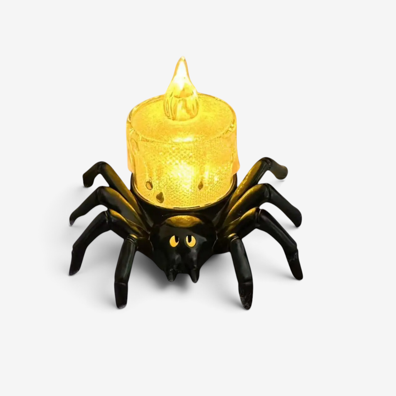 Suportes para velas de Halloween com designs decorativos
