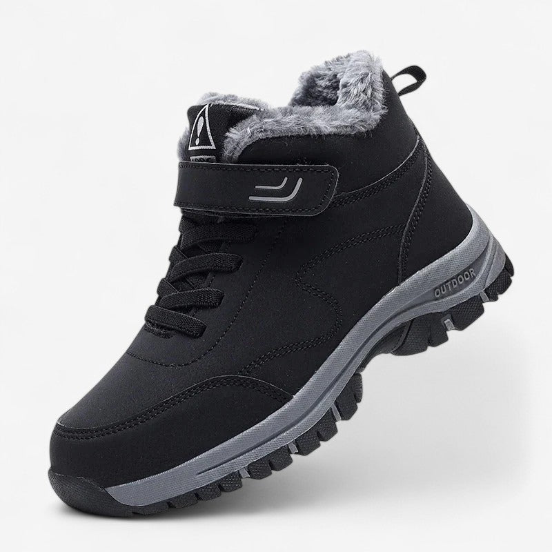 Dennis – Ronde Teenlaarzen met Vetersluiting en Slip on Ontwerp