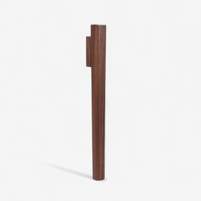 LeafNest – Wall-mounted Wooden Vase for Flower Display