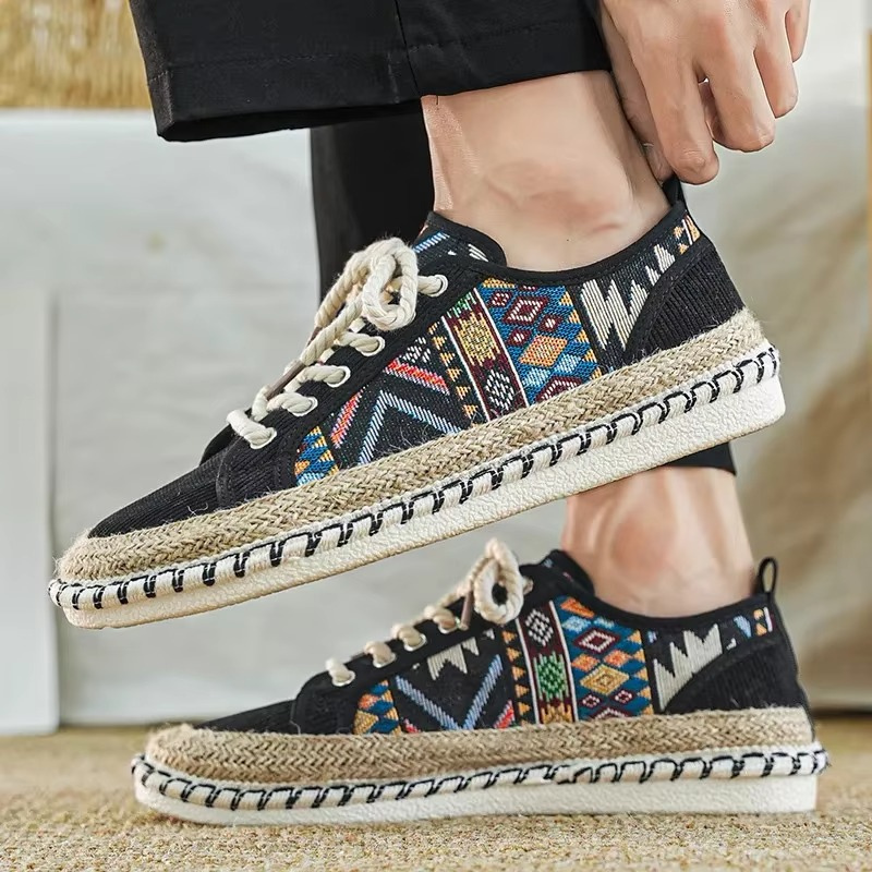 Jaxorin - Lace-Up Bohemian Shoes | Non-Slip Sole for Safe Walking | Casual Daily Wear | Sizes 39–45