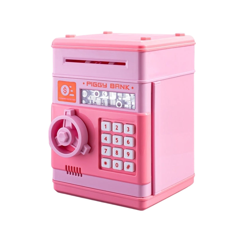 CoinGuard – Digitale Spaarpot met Wachtwoordslot en ATM-geïnspireerd Ontwerp