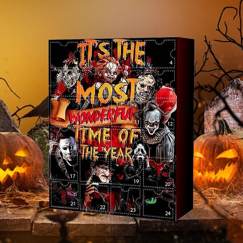 HorrorBox - Adventní kalendář s postavami z hororových filmů na Halloween
