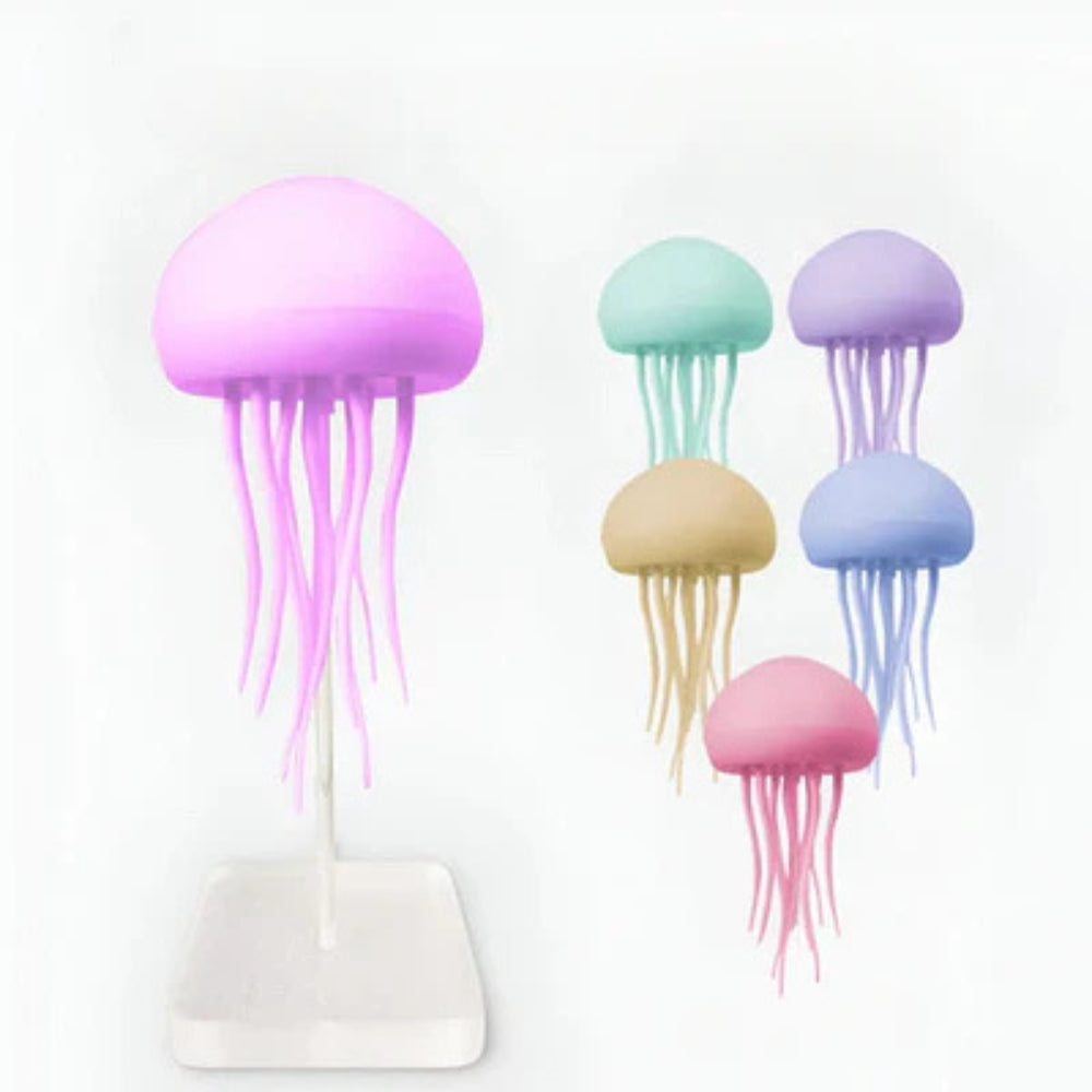JellyGlow – Lampă captivantă în formă de meduză cu schimbare de culoare, mișcare plutitoare și iluminare ambientală liniștitoare