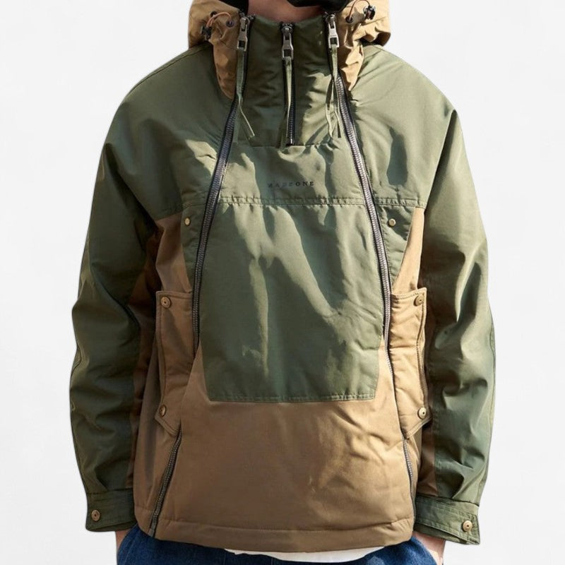 Arden – Veste matelassée avec capuche et fermeture éclair