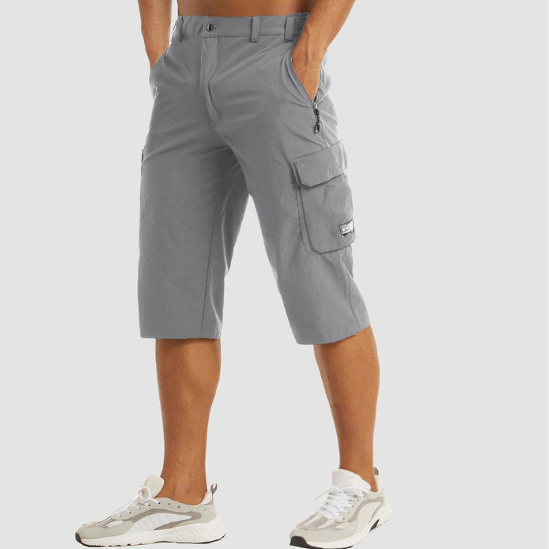 Men's Cargo Shorts With Knee Length