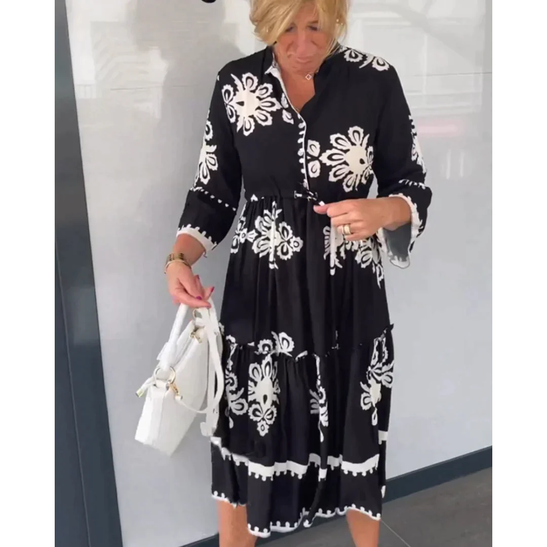 FloralElegance™ - Bloemenjurk Voor Vrouwen