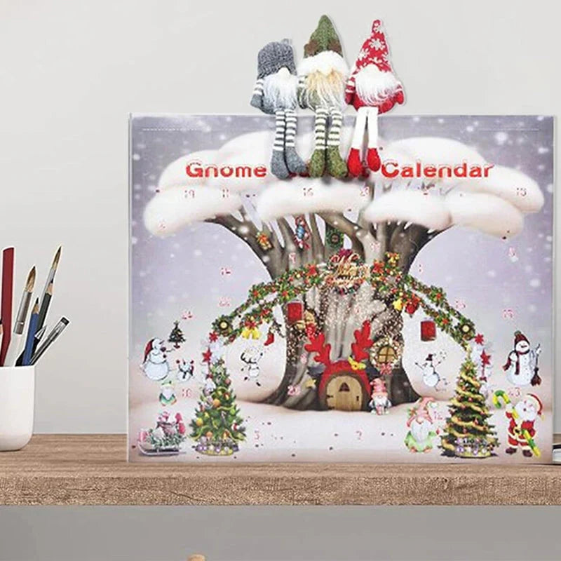 SpookyGnome – Calendar de Advent de Halloween cu surprize de pitici plușate