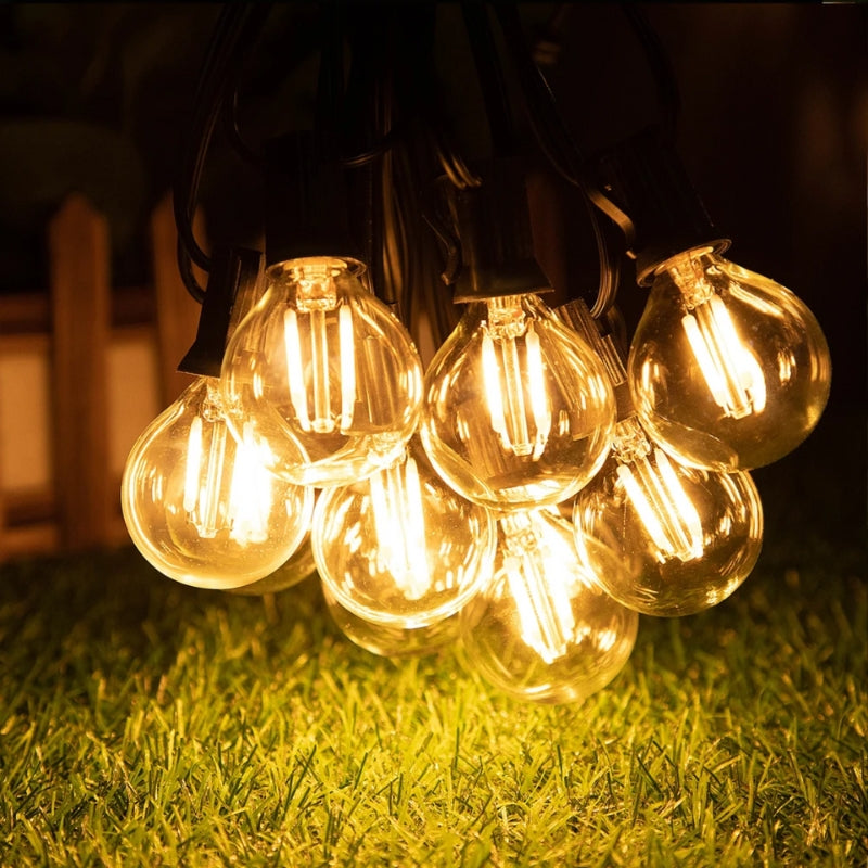 GlowNest – Șir de lumini LED clasice cu bile, iluminare blândă și design versatil