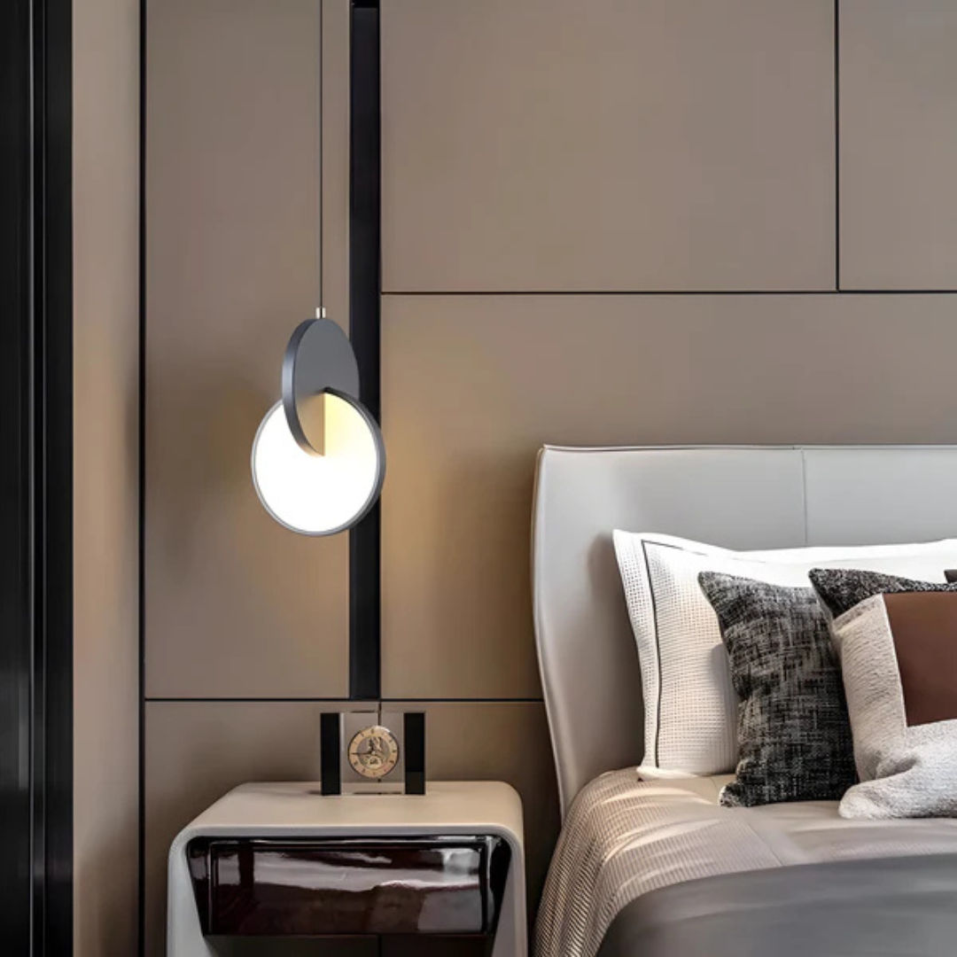 LumiDisc – Suspension en Aluminium avec LED Intégrée