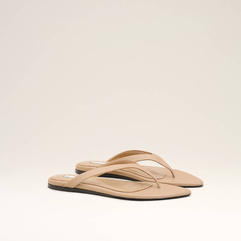 Sandali infradito da donna con design slip-on