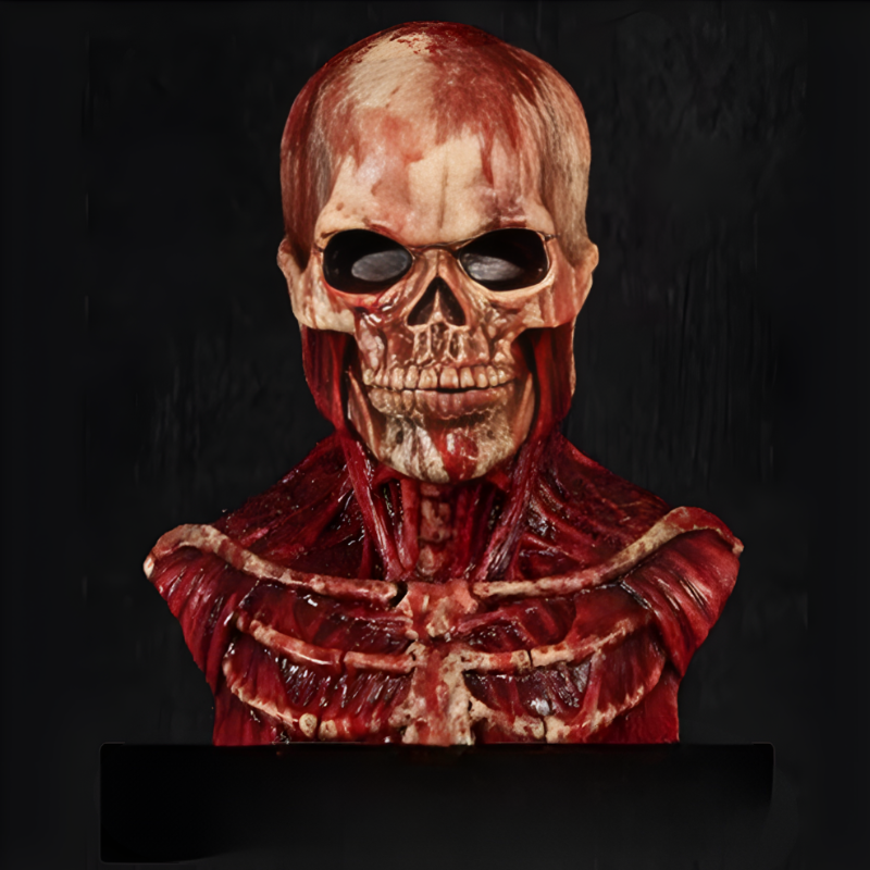 Bloody Skull Mask for Halloween Costume