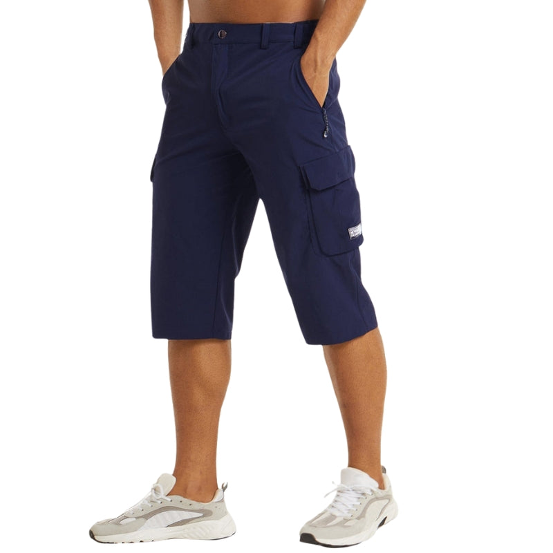 Ryan - Short Cargo Léger avec Taille Réglable