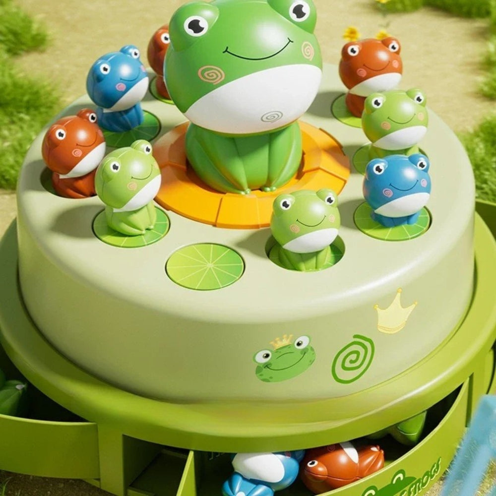 TuneFrog – Interaktywna muzyczna zabawka żaba z zabawą w klaskanie i funkcjami rozwijającymi umiejętności maluchów