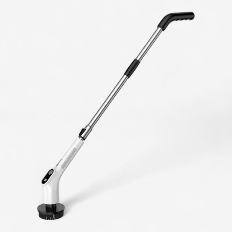 CleanMate – Reinigingsschrobber met Afneembaar Handvat en Oplaadbaar Ontwerp
