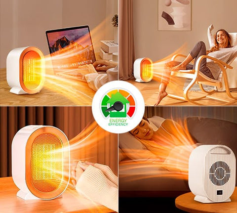 HeatWave - Modern Electric Heater with Adjustable Temperature Control