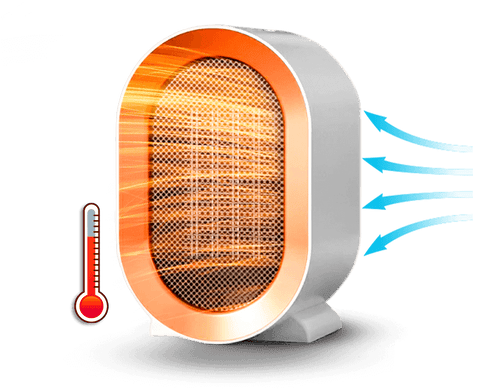 HeatWave - Modern Electric Heater with Adjustable Temperature Control