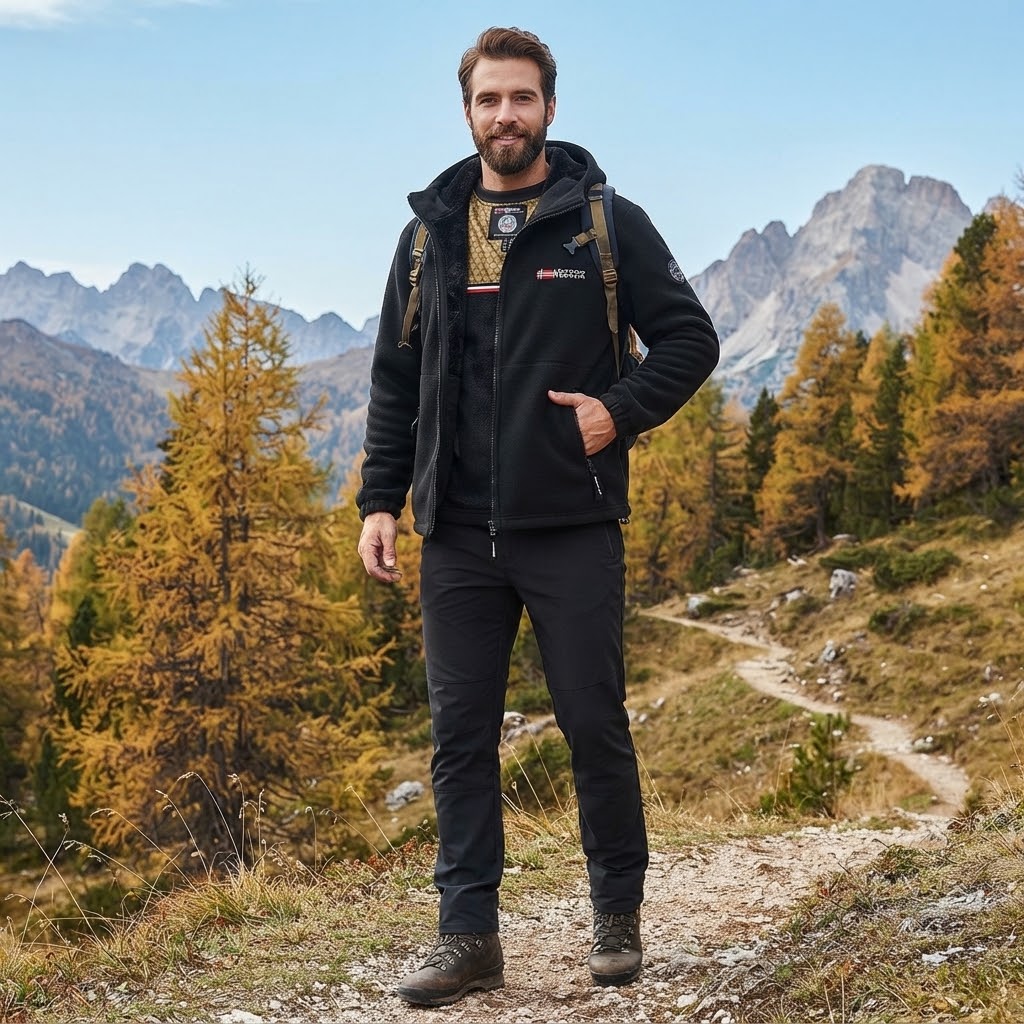 ThermoShield - Men's Winter Coat With Thermal Lining