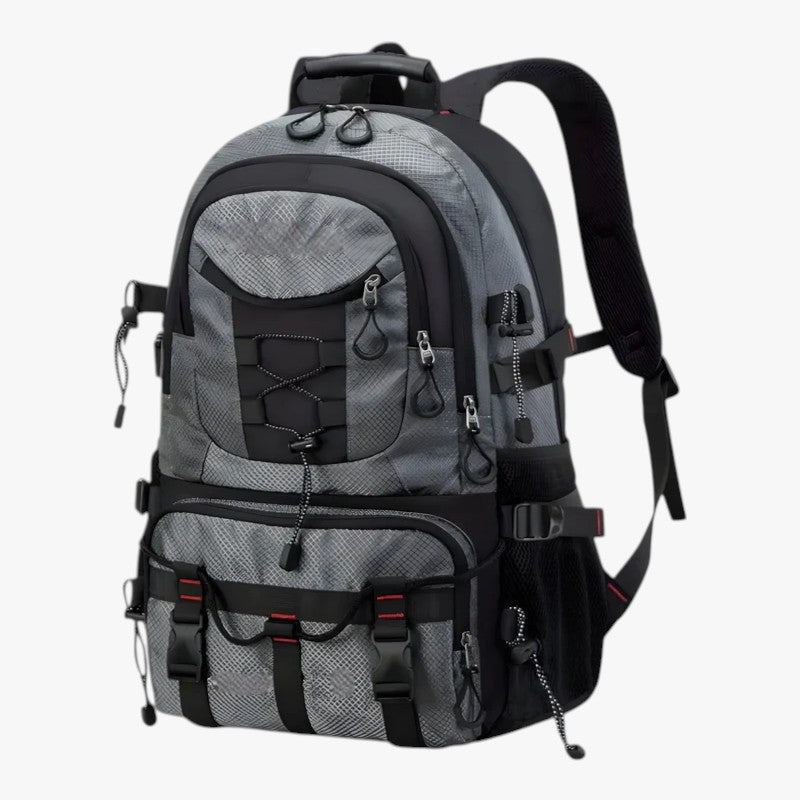 TrailGuard – Spacious waterproof backpack with multiple compartments and zipper