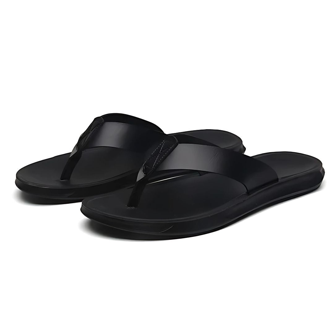 Malia - Casual slip-on sandals with padded footbed and classic strap