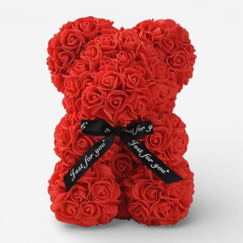 Regalo per la Festa della Mamma | Orsetto di Rose per Decorazione