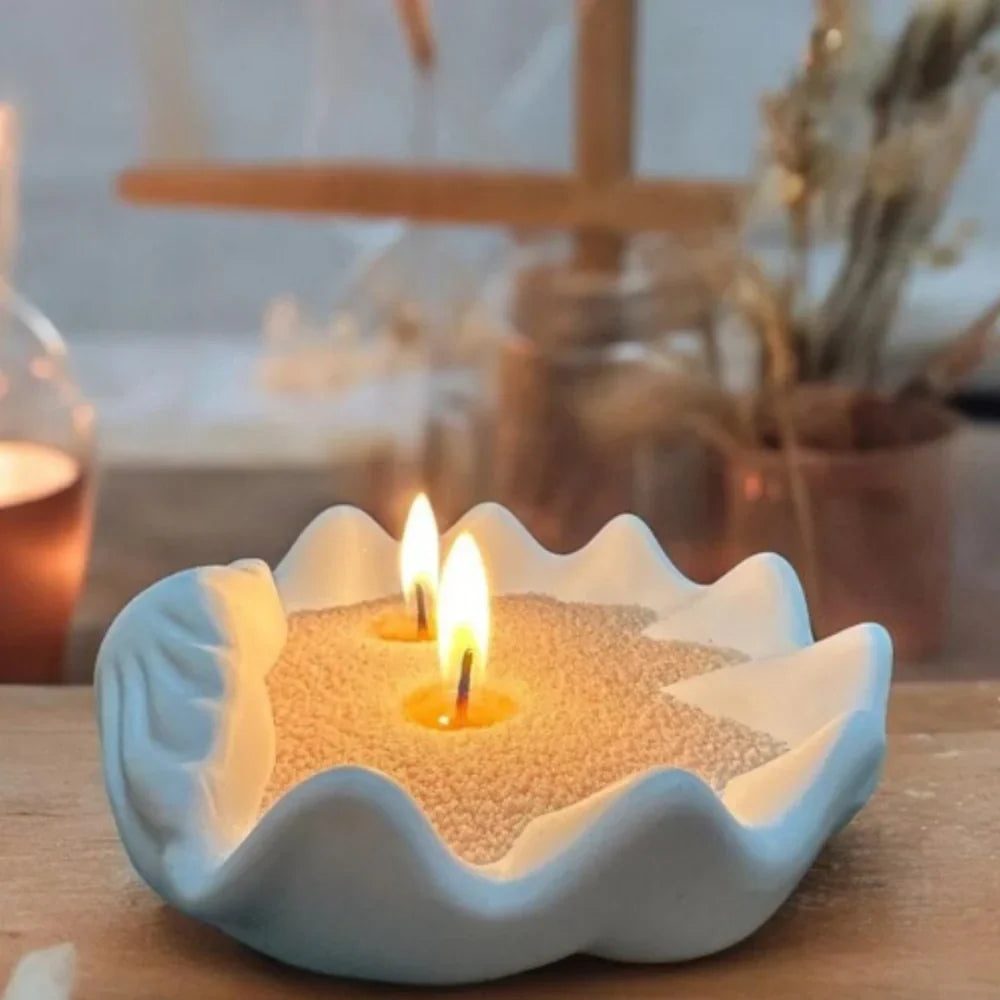 SandWick - Kit per candele con sabbia e stoppini personalizzabili