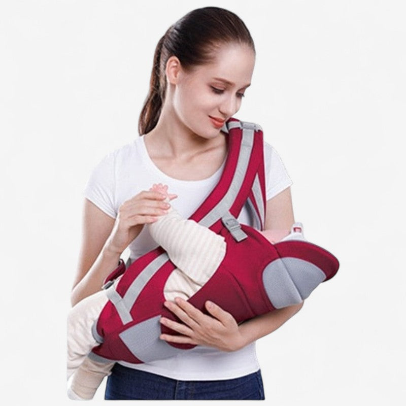 ComfyCarry – Sac de portage bébé avec sangle réglable et poche de rangement