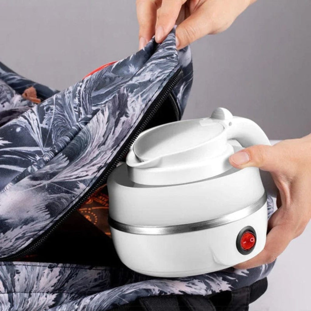 QuickBrew – Fierbător Electric Mini cu Design Portabil și Pliabil