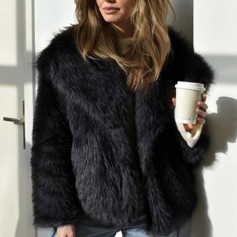 Reese - Cappotto a maniche lunghe con scollo a V