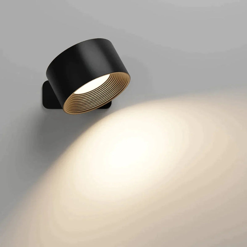 FreedomGlow – Lampe murale rechargeable avec capteur tactile et rotation 360°