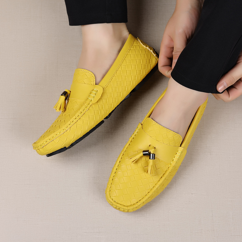 Caevon - Loafers slip-on Caevon cu ciucuri | Talpă antiderapantă pentru mers stabil | Îmbrăcăminte casual pentru fiecare zi | Mărimi 40–47