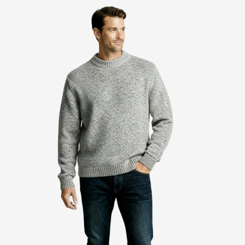 Archie – Slim Fit Long Sleeve Sweater With Round Neck