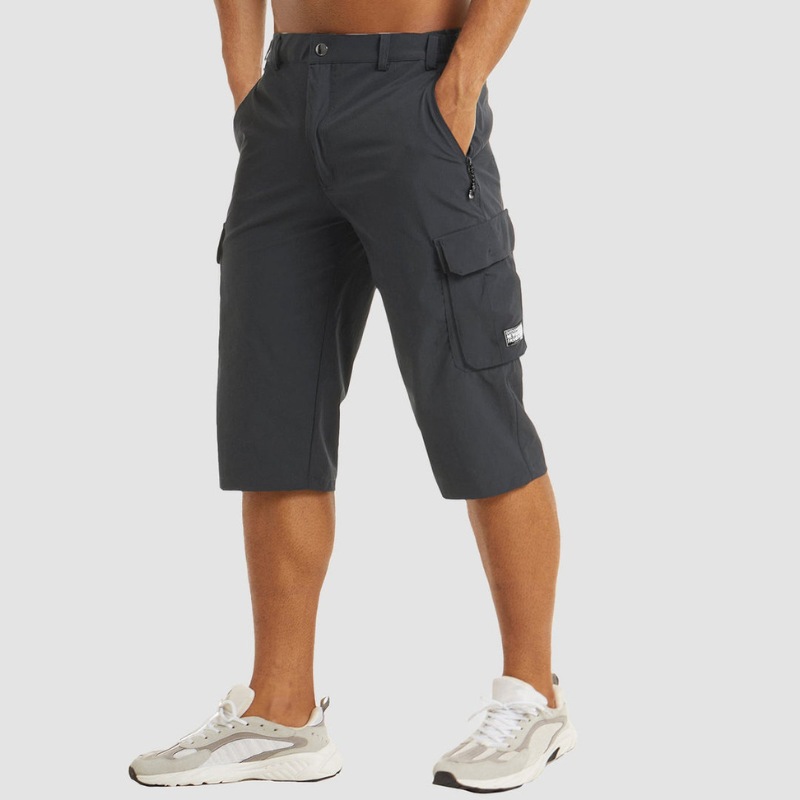 Men's Cargo Shorts With Knee Length