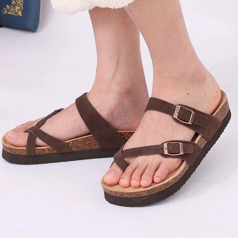 Double Strap Open Toe Sandals