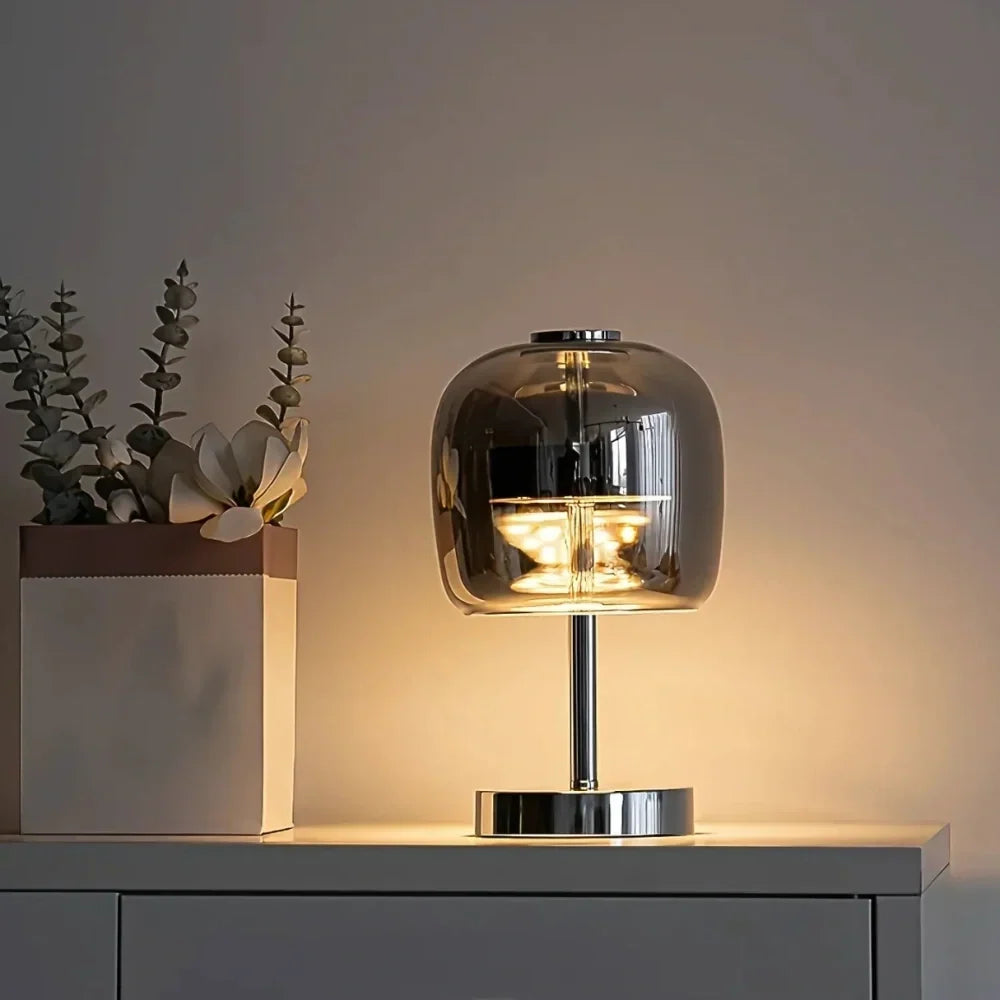 Orbessa - Lampada da tavolo con illuminazione regolabile