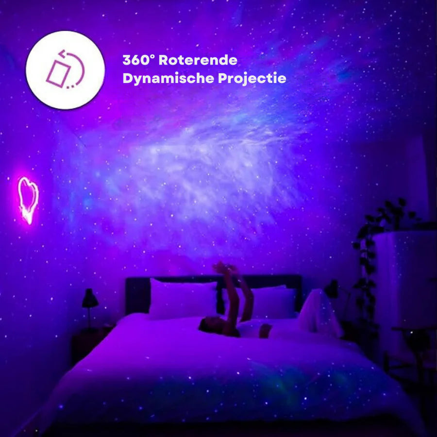 StarSphere - Projecteur galaxie moderne pour spectacles lumineux époustouflants et ambiance immersive