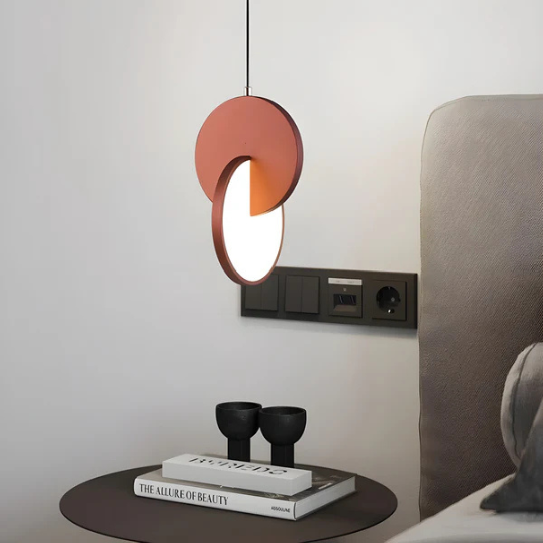 LumiDisc – Suspension en Aluminium avec LED Intégrée