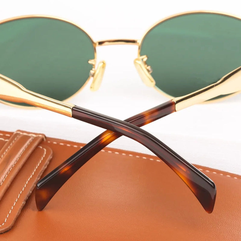 Luna – Ochelari de soare clasici UV cu ramă ovală