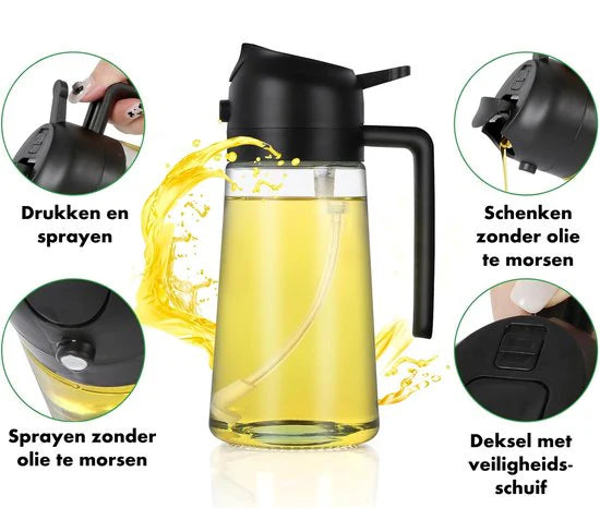 PrecisionFlow™ - Dyfuzor olejków z dwiema funkcjami | 1+1 gratis